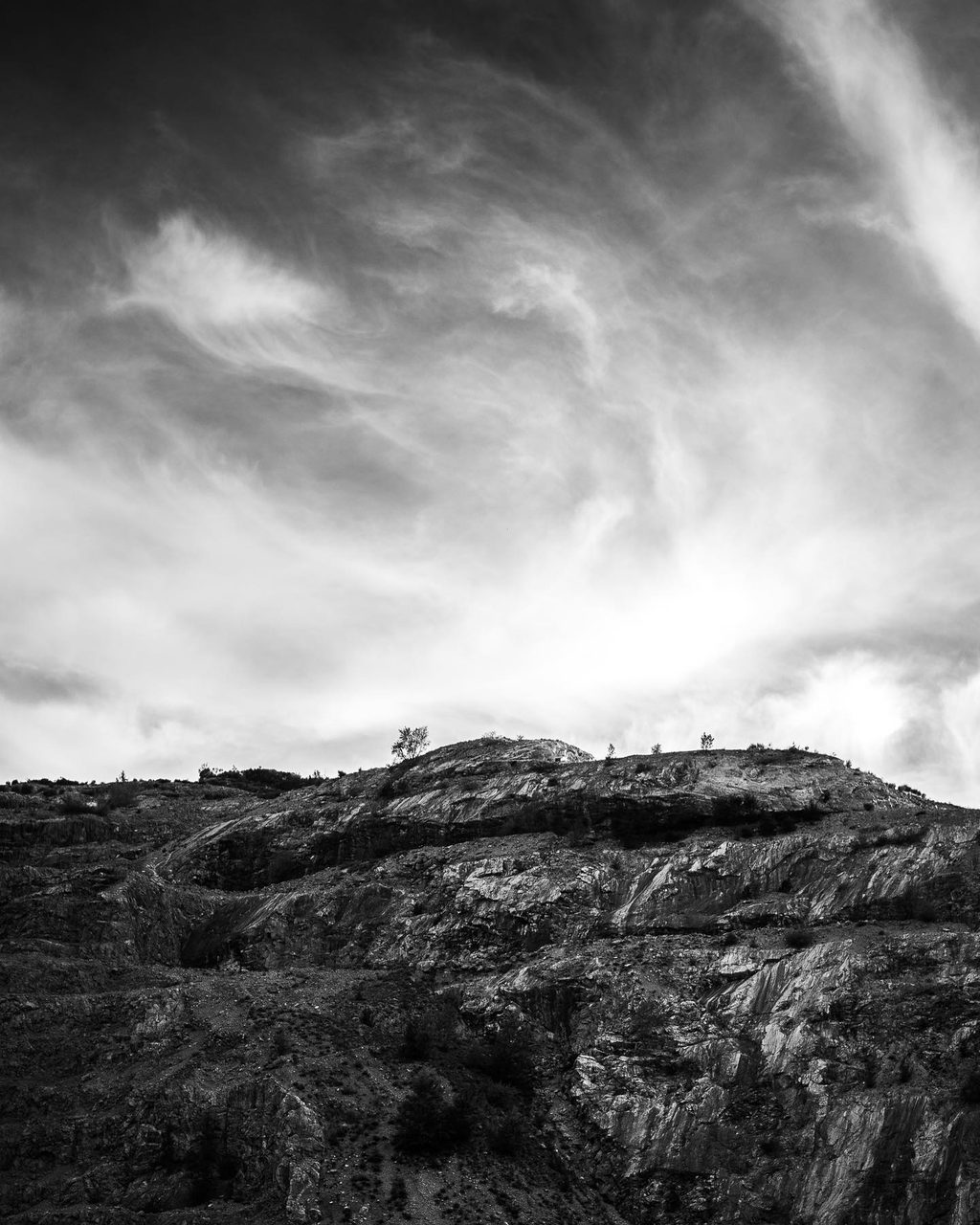 Krajina — dramatično nebo